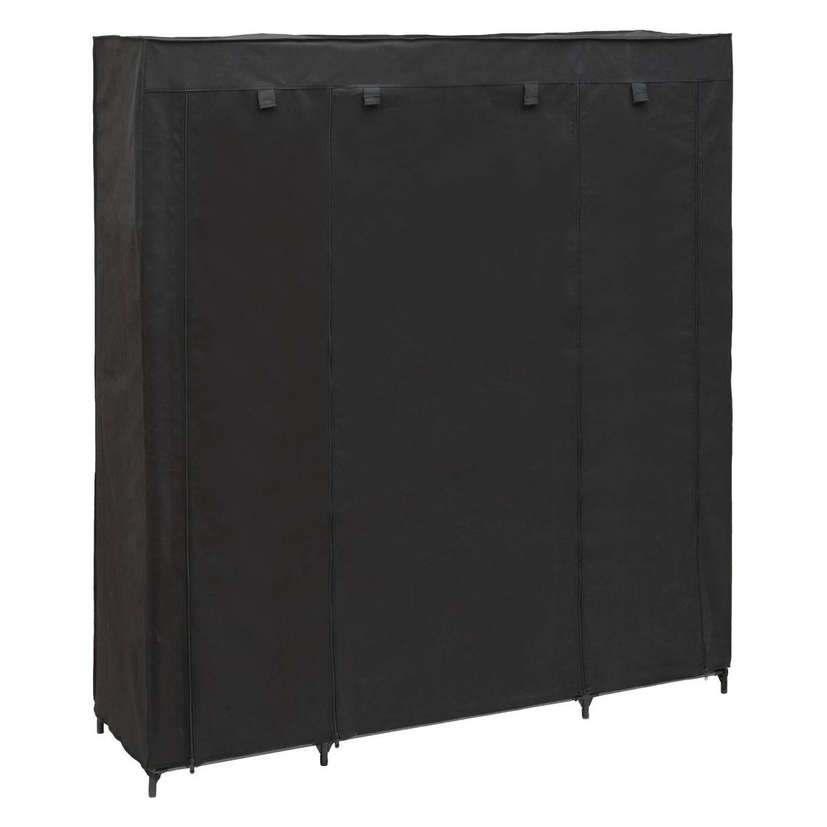 Penderie rectangulaire DRESSY noir, 5FIVE SIMPLY SMART