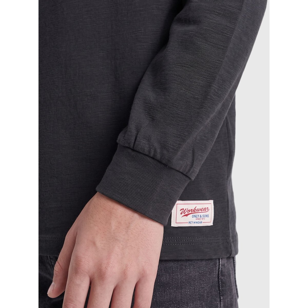 T-Shirt jet black, ONLY & SONS JUNIOR