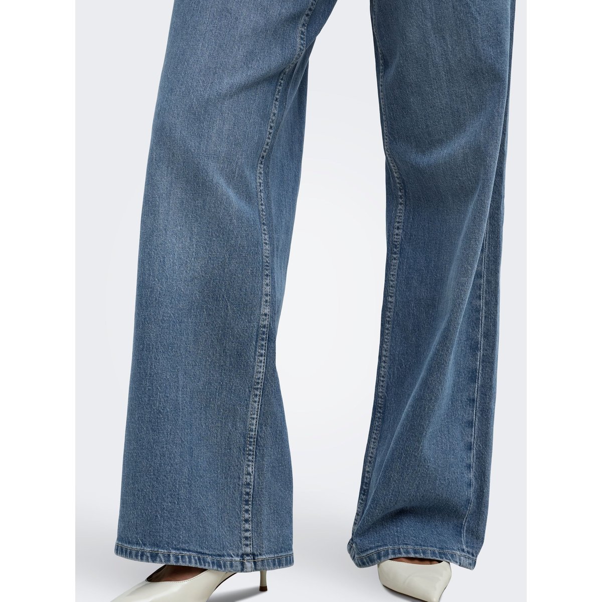 Jean À Jambe Large medium blue denim, JDY