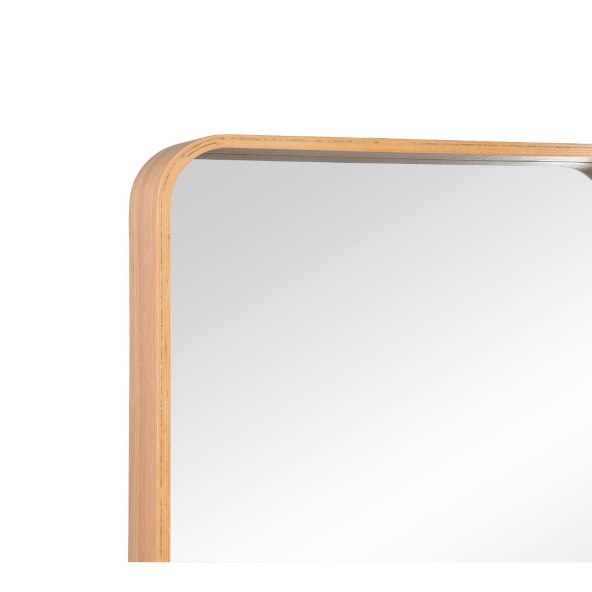 Miroir design en verre v021492, TILDA marron, BOITE A DESIGN