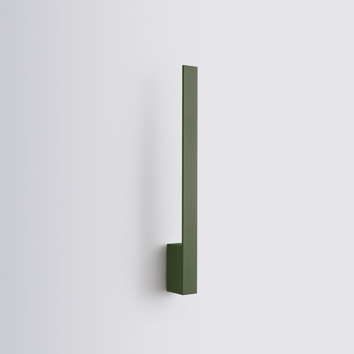 Applique murale Aluminium Vert Olive LED 1 Lahti vert olive, EDEN