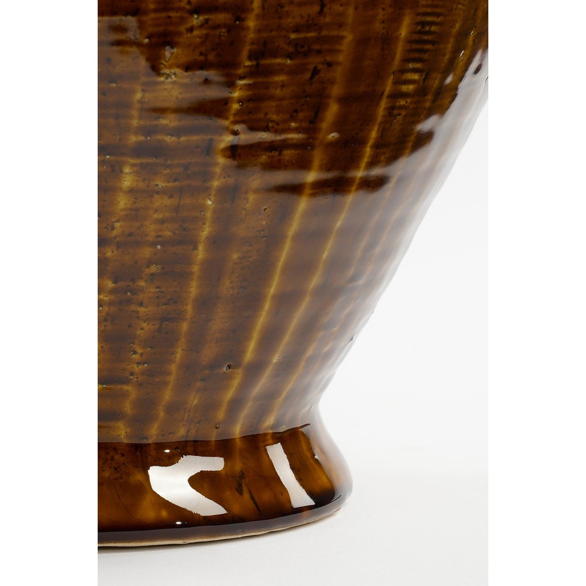Vase H39 cm ELENA marron, MICA DECORATIONS