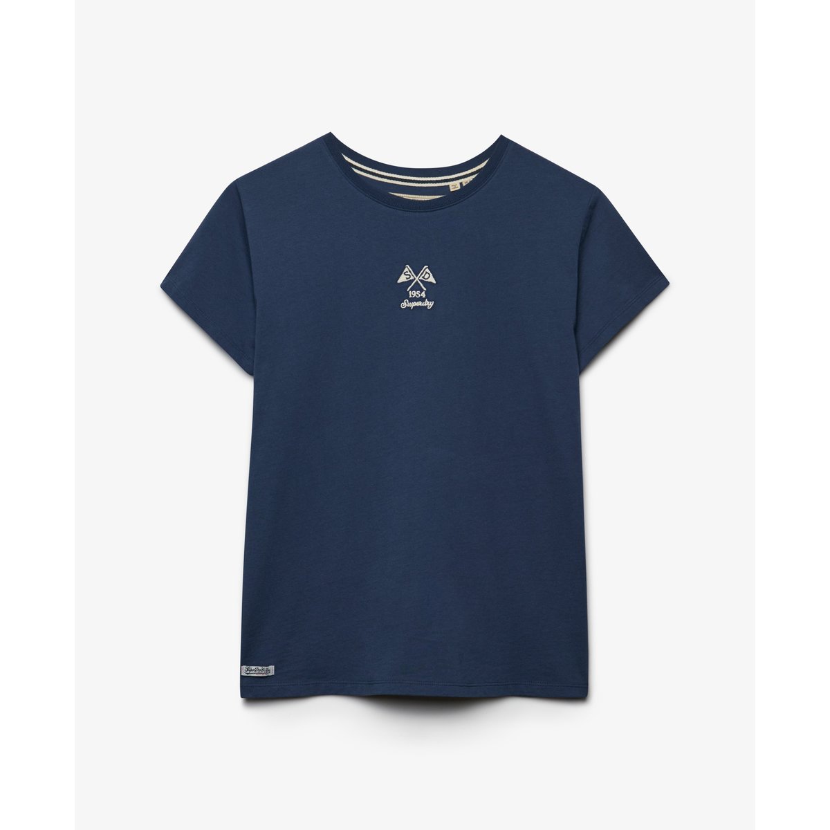 T-shirt Nautical Motif Heritage Coupe Ajustée bleu marine standard, SUPERDRY