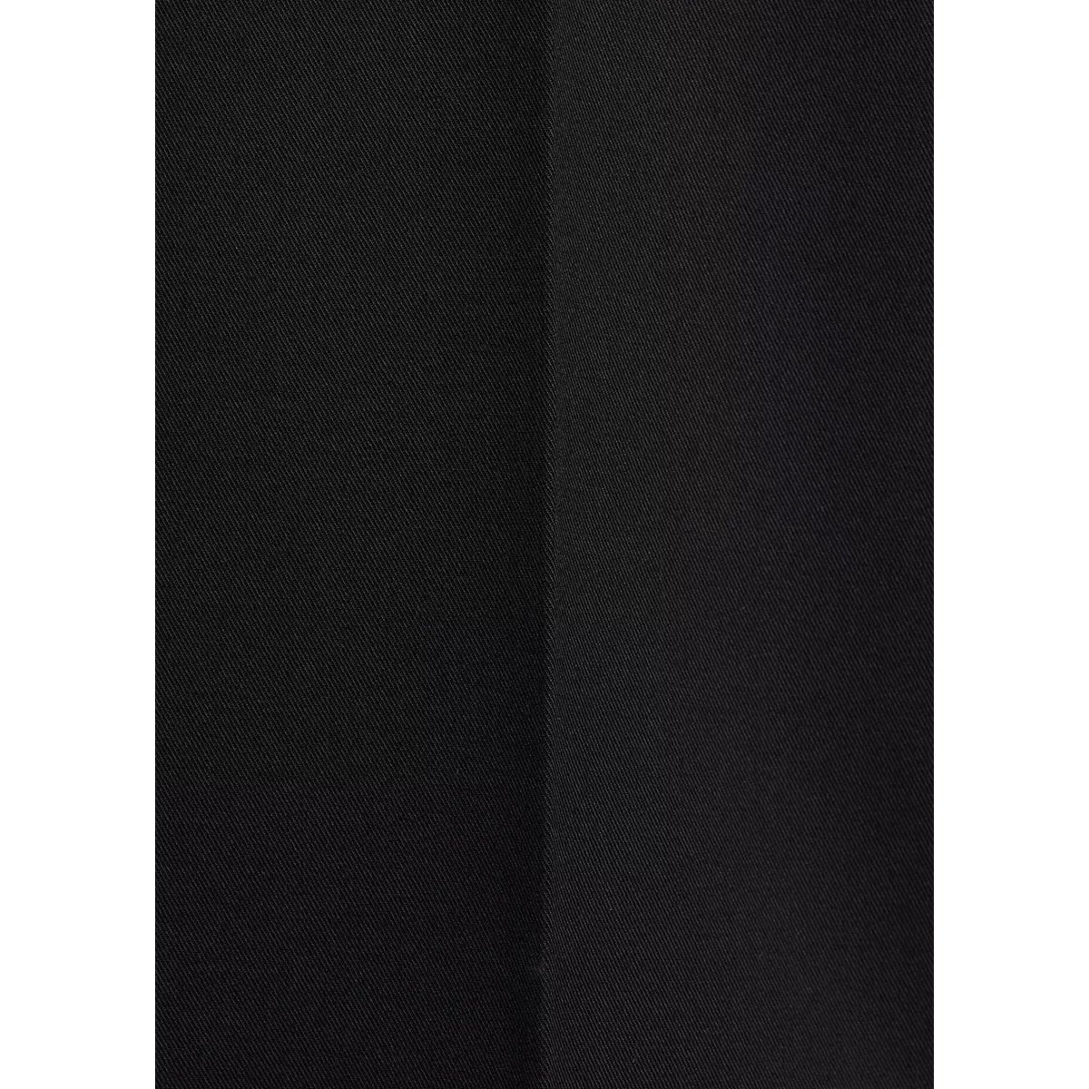 Pantalon crop taille basse noir, MANGO