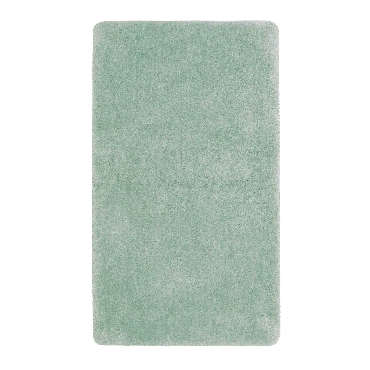 Tapis de bain doux, uni, anti-déparant , JORIS vert menthe, WECON HOME