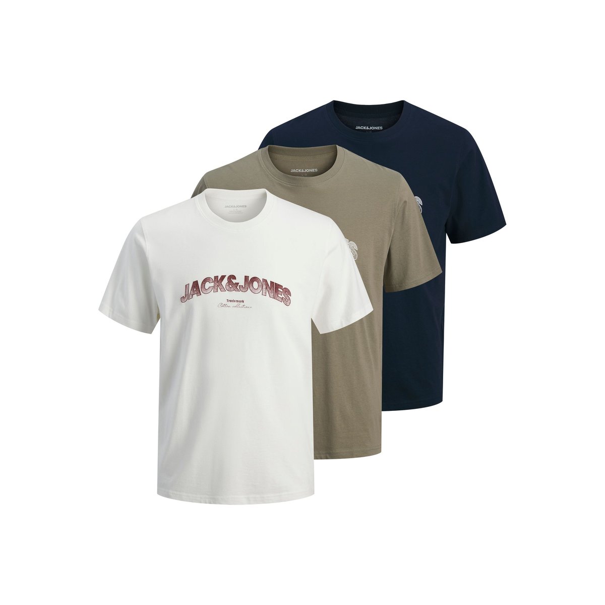 T-Shirt cloud dancer, JACK & JONES