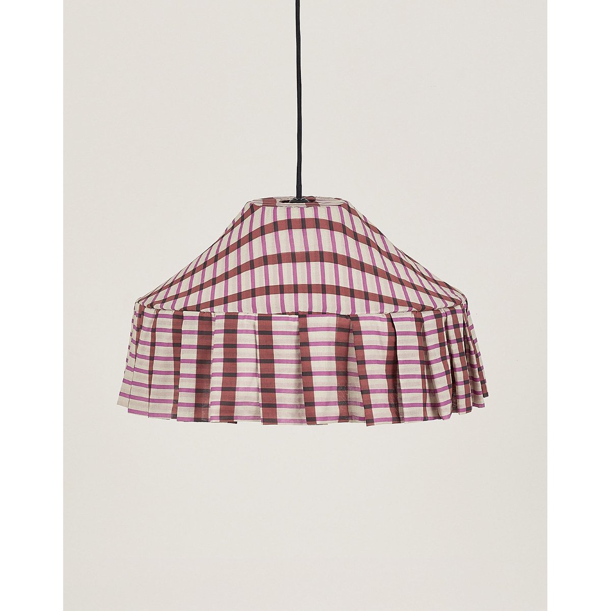 Abat-jour pour suspension diam. 50cm Nicole brown purple mosaic, NOBODINOZ