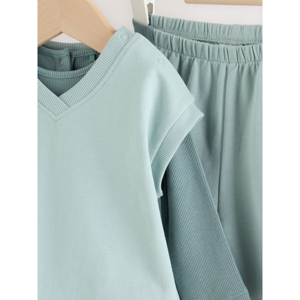 Sweat, body et jogging bébé, 3 pièces bleu, NEXT