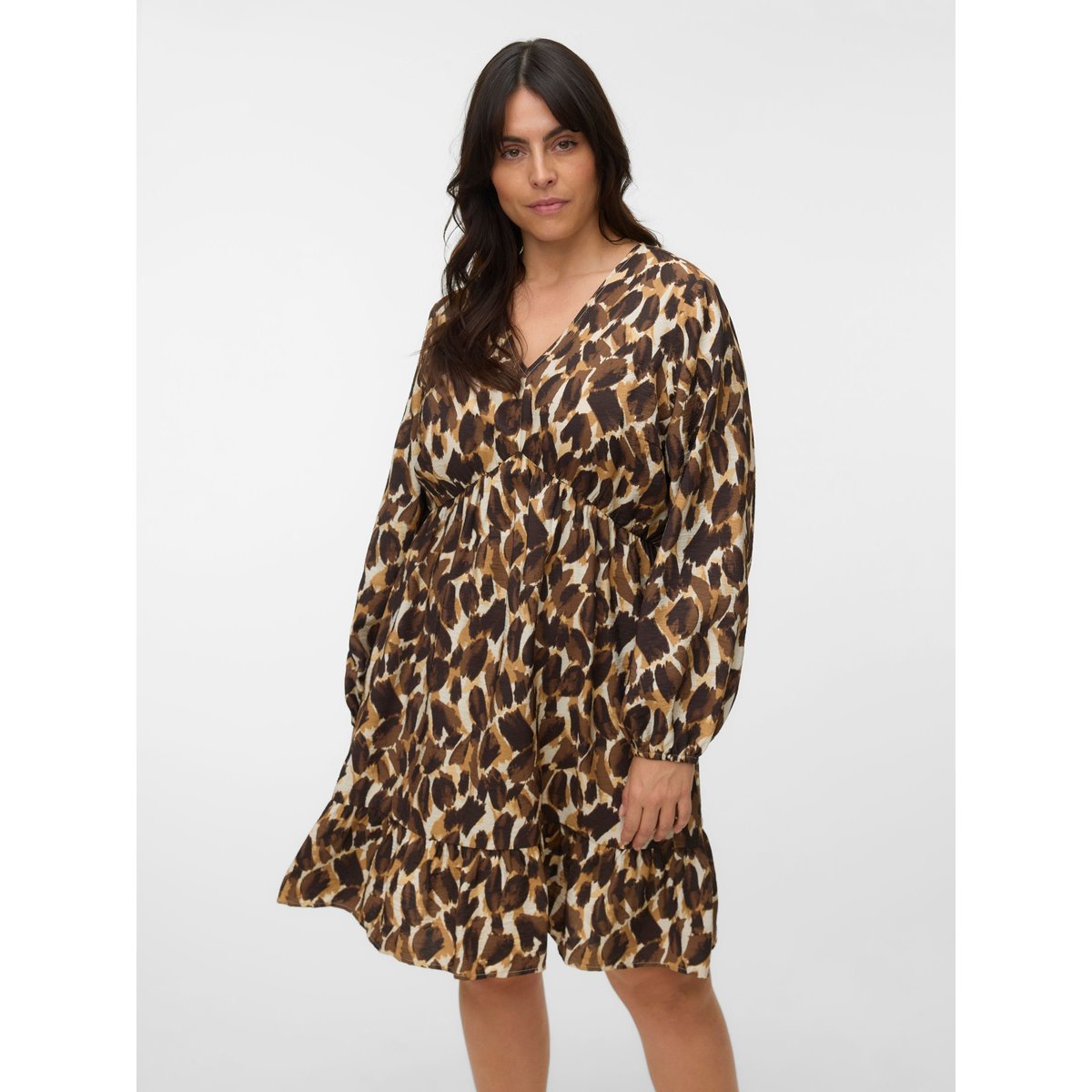 Robe marron - chocolate torte, VERO MODA
