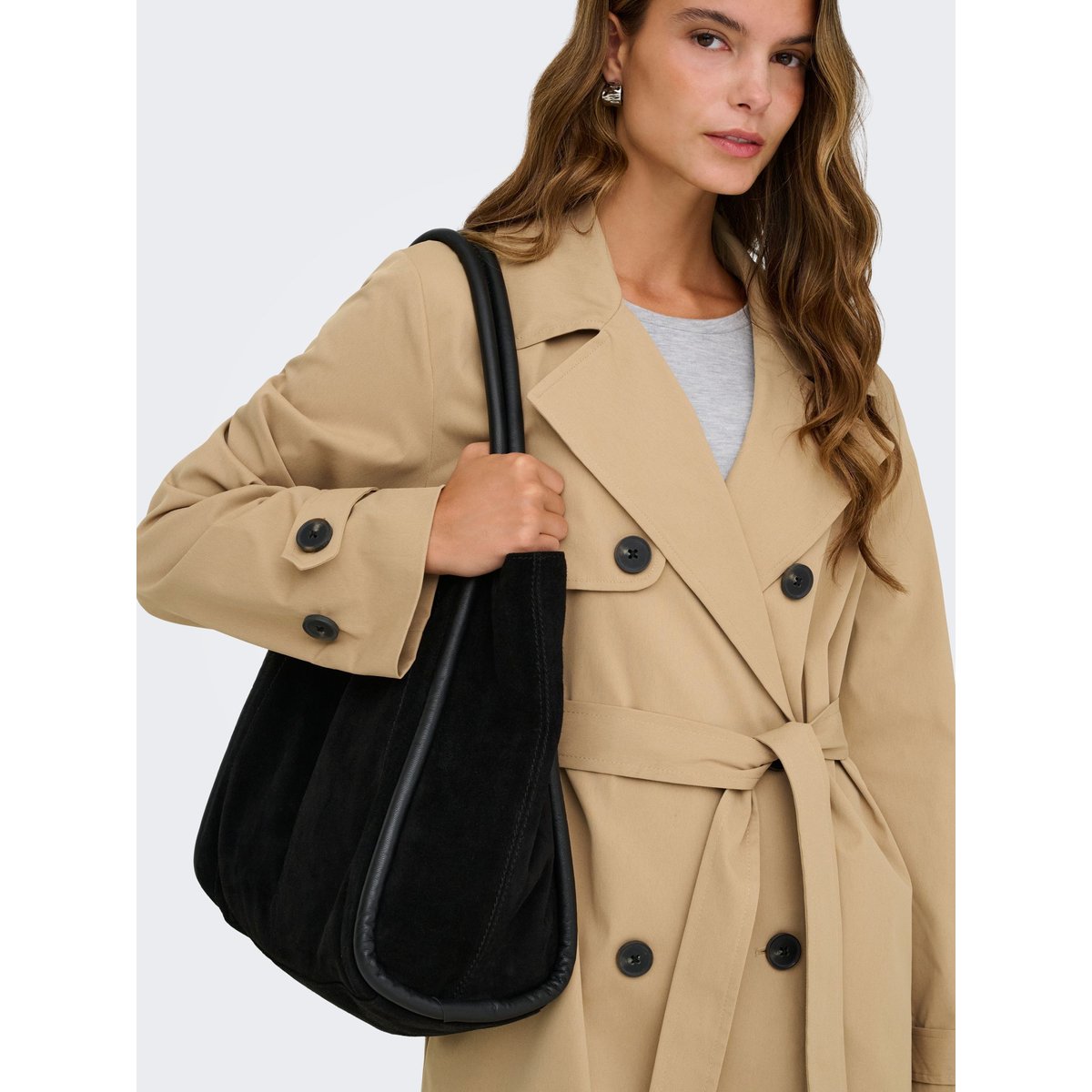 Trench Coat marron - tannin, ONLY