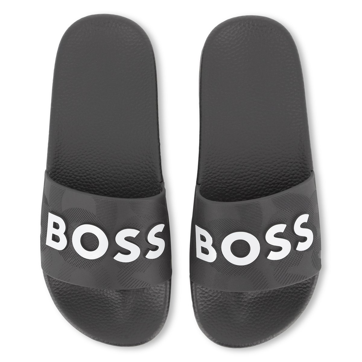 Claquettes avec sigle black, BOSS KIDSWEAR