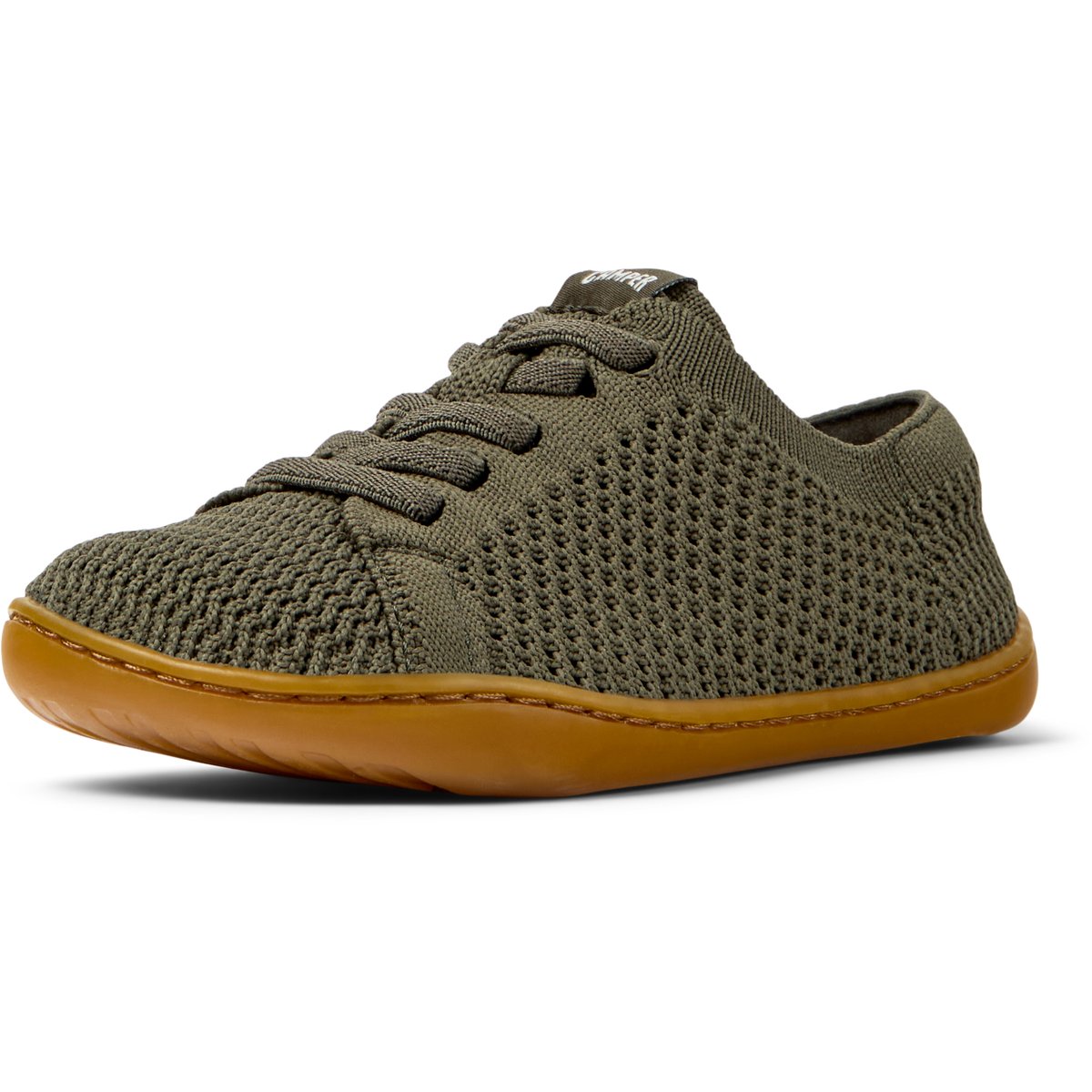 Baskets Cuir PEU CAMI vert moyen, CAMPER