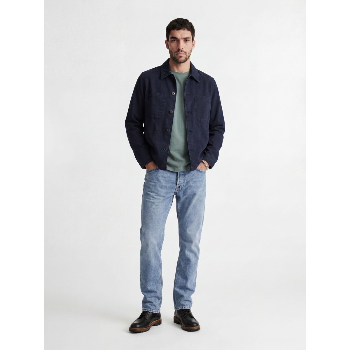 Jean Coupe Décontractée blue denim, JACK & JONES