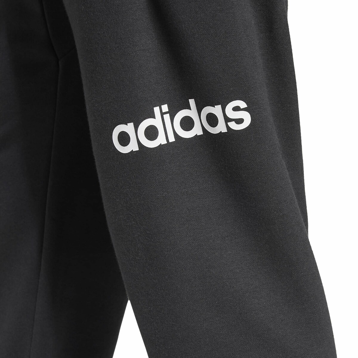 Pantalon French terry Essentials Linear noir, ADIDAS SPORTSWEAR