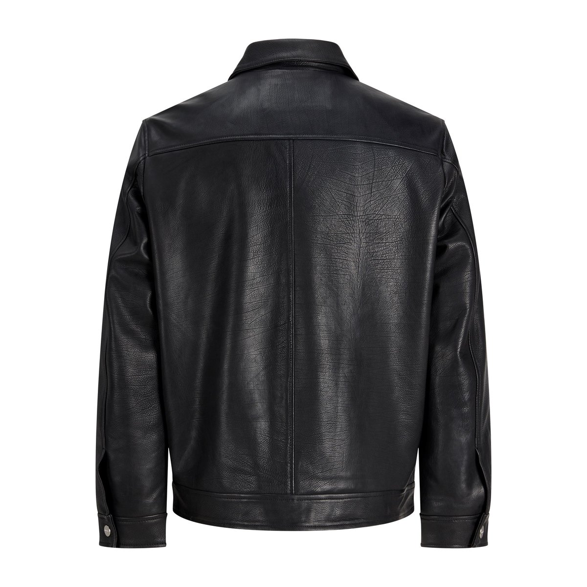 Veste En Cuir black, JACK & JONES