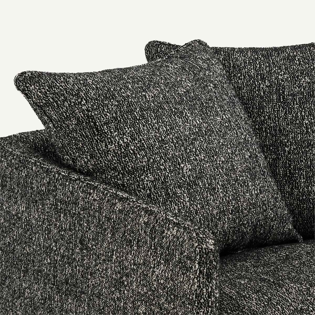 Fauteuil en bouclette, LAZARE noir, AM.PM