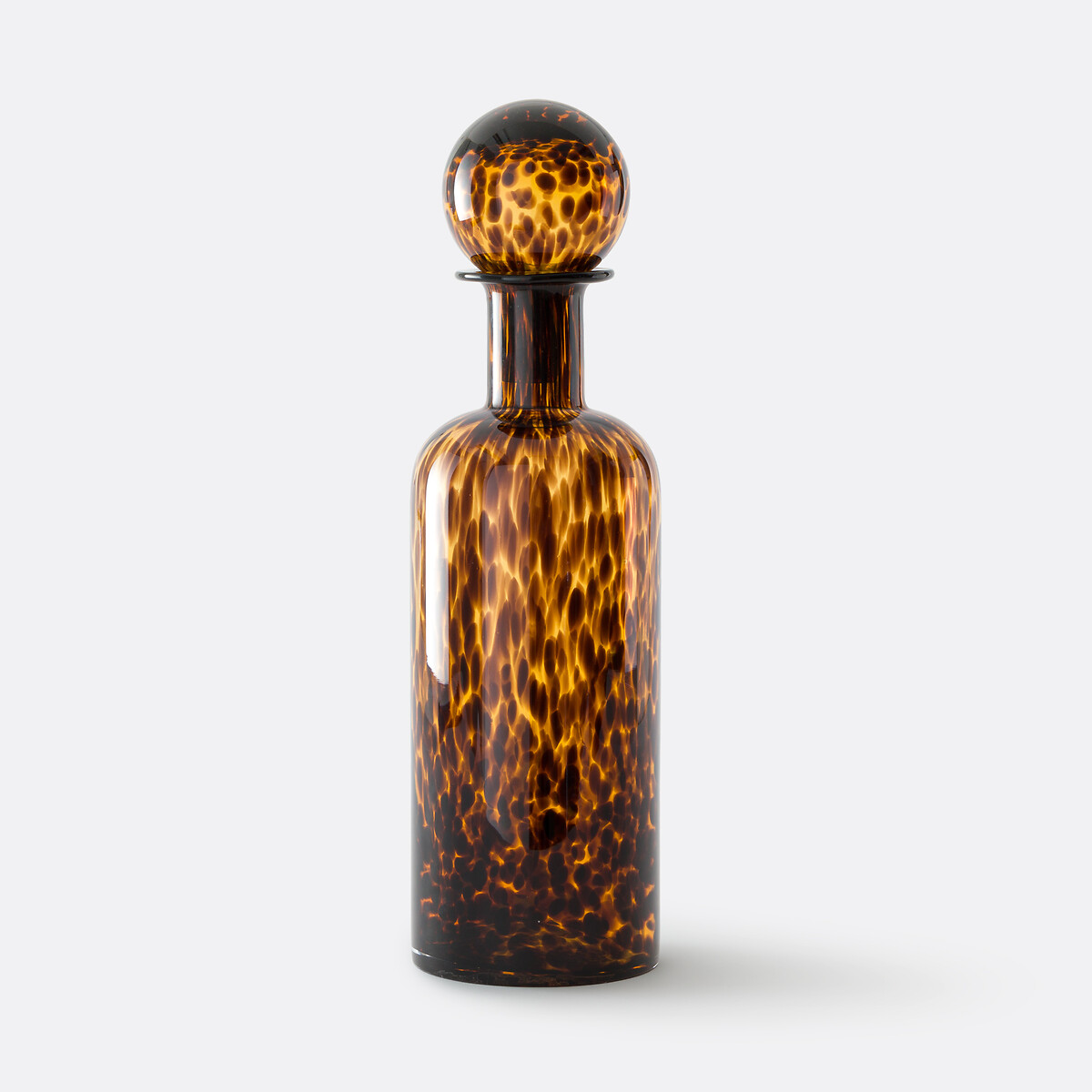 Dekorative Flasche aus Bernsteinglas, FAUVITA braun, LA REDOUTE INTERIEURS