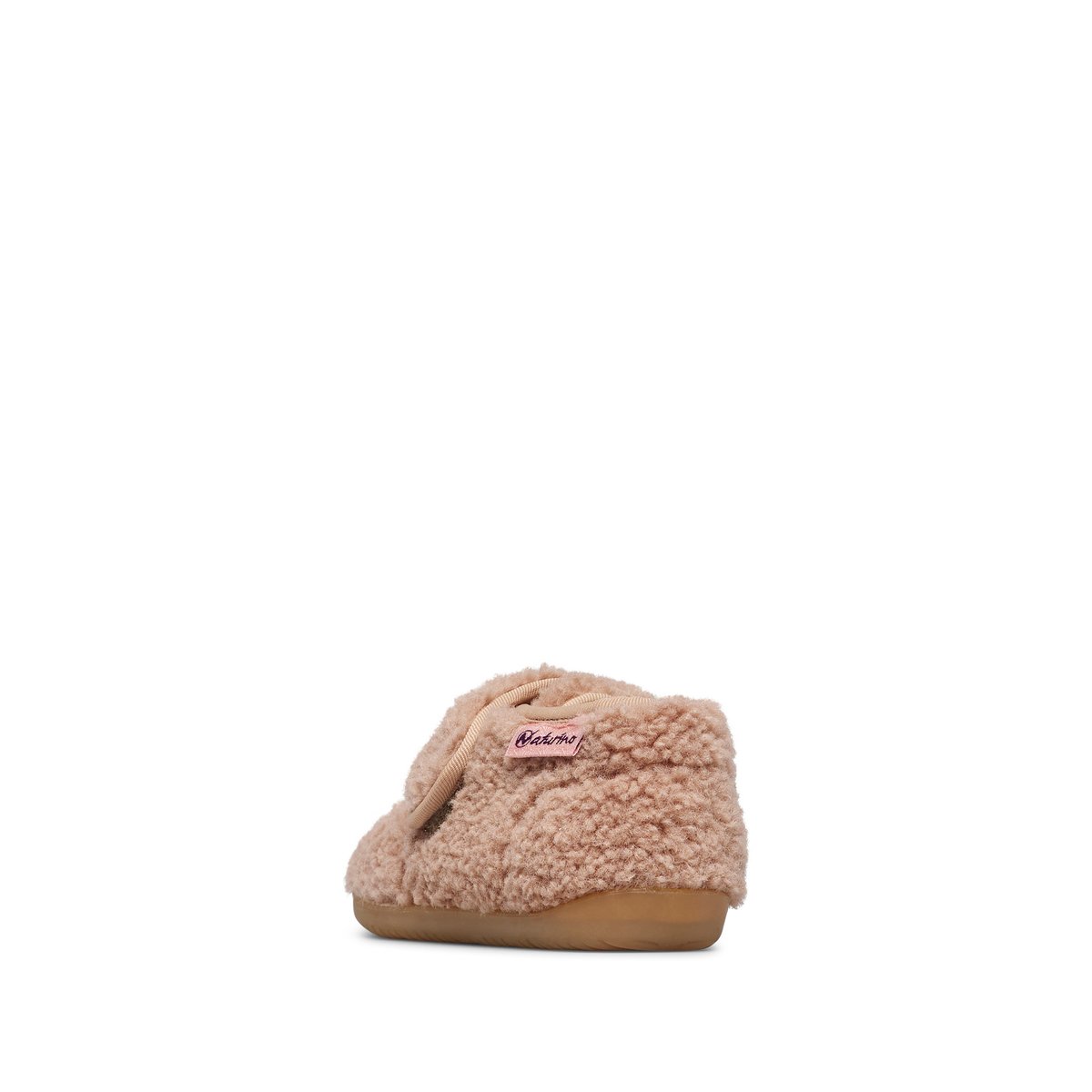 Pantoufles en laine HOME rose-, NATURINO