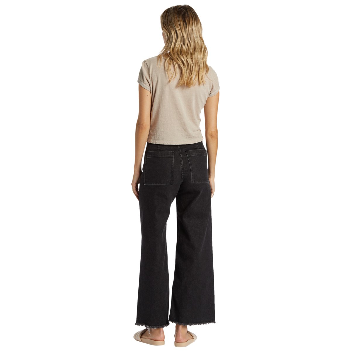 Pantalon ample FREE FALL noir black rinse, BILLABONG