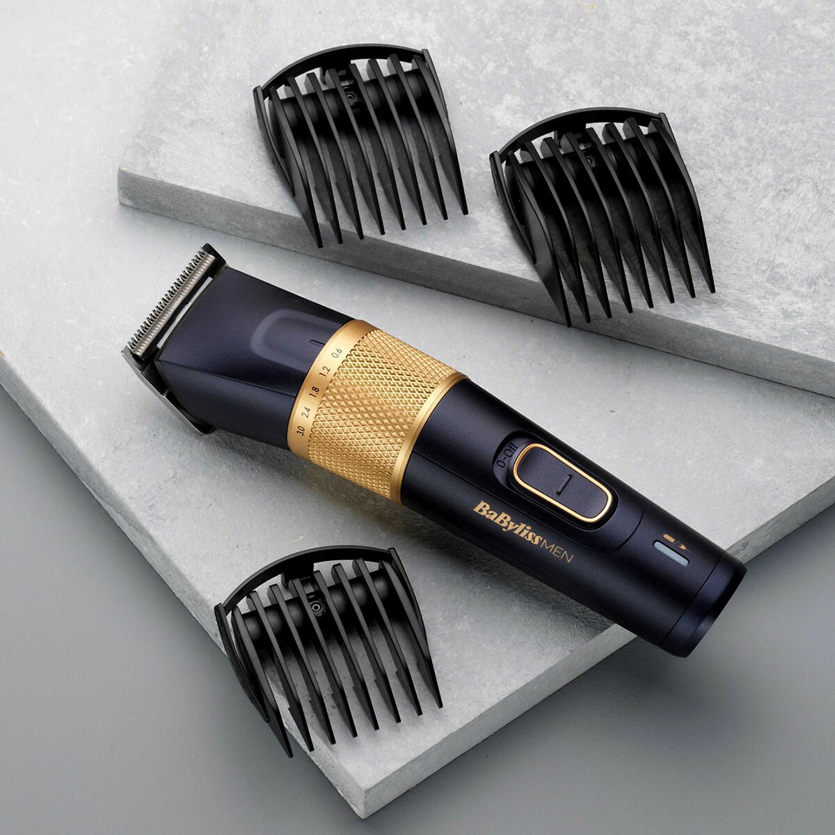 Tondeuse Lithium Power E986E blauw/goud, BABYLISS FOR MEN