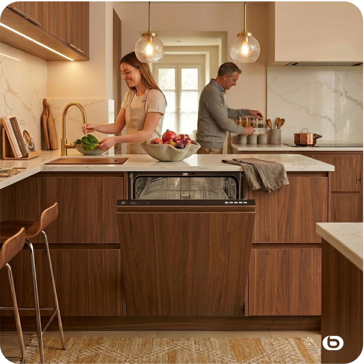 Lave vaisselle encastrable ELVF44C couleur unique, ESSENTIEL B