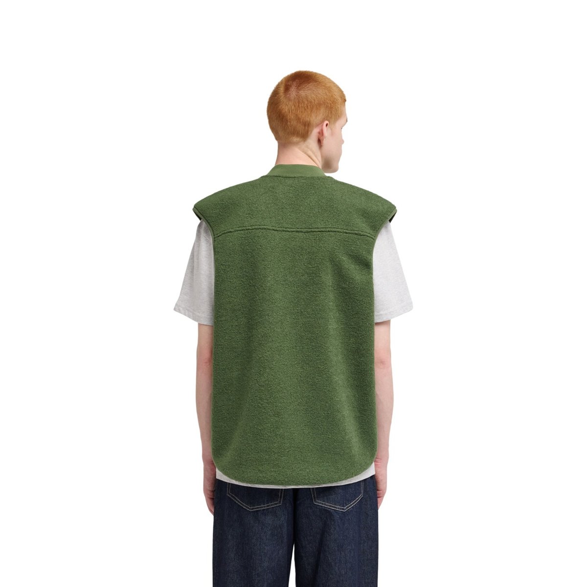 Veste en polaire SEFTON GILET vert bronze green, ELEMENT
