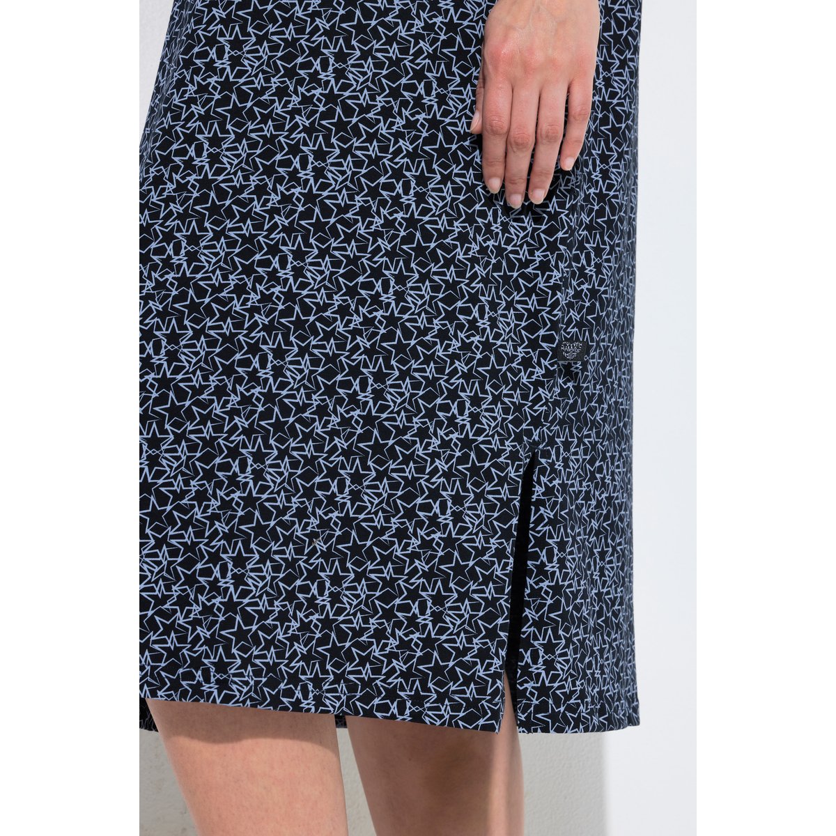 Chemise de nuit à motif noir, ULLA POPKEN