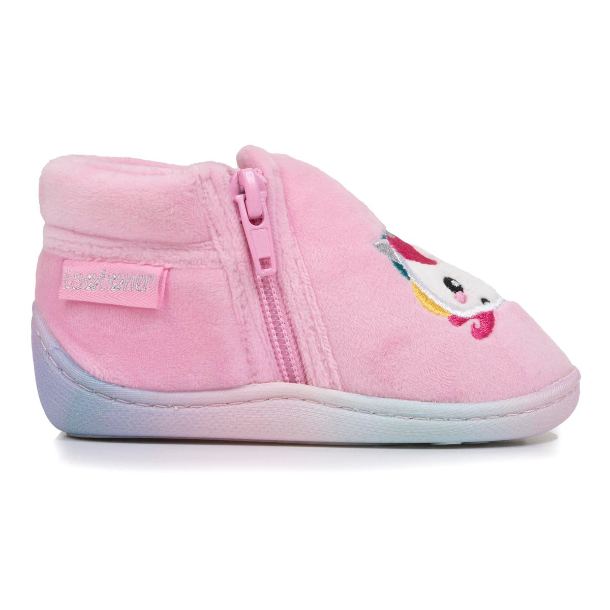 Chaussons Bottillons rose, ISOTONER