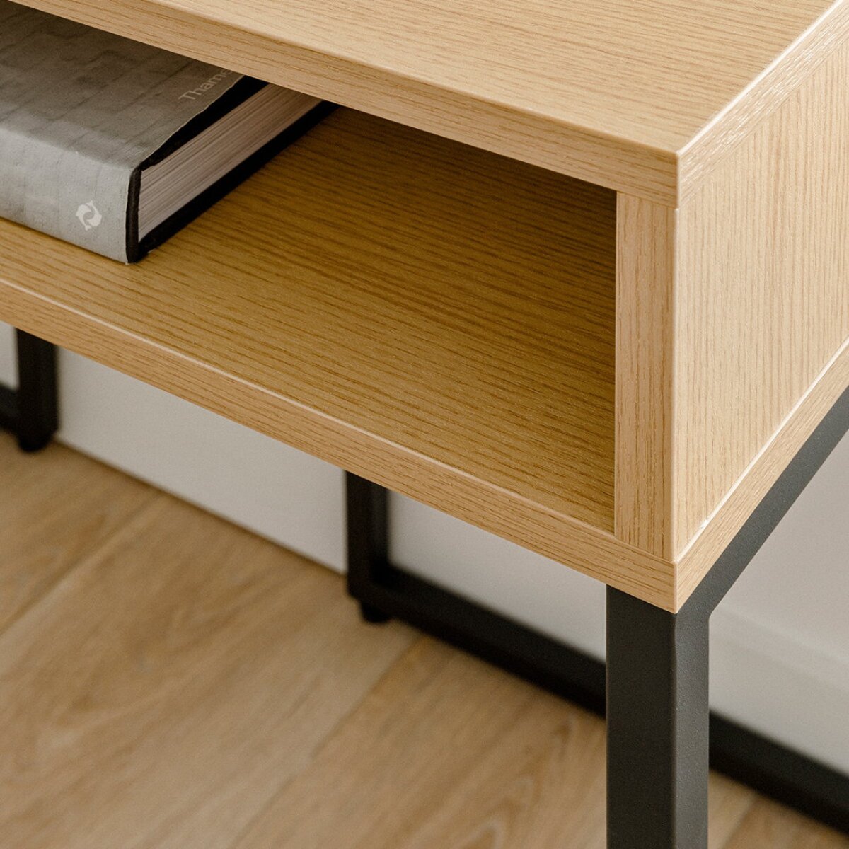 Bureau Mélamine - BARI beige clair, KENAY