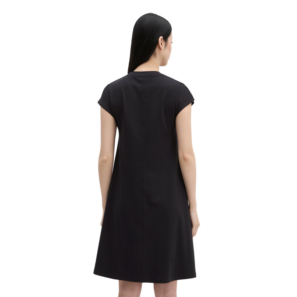 Robe en jersey régulière avec TENCEL™ Modal bleu foncé, MARC O'POLO