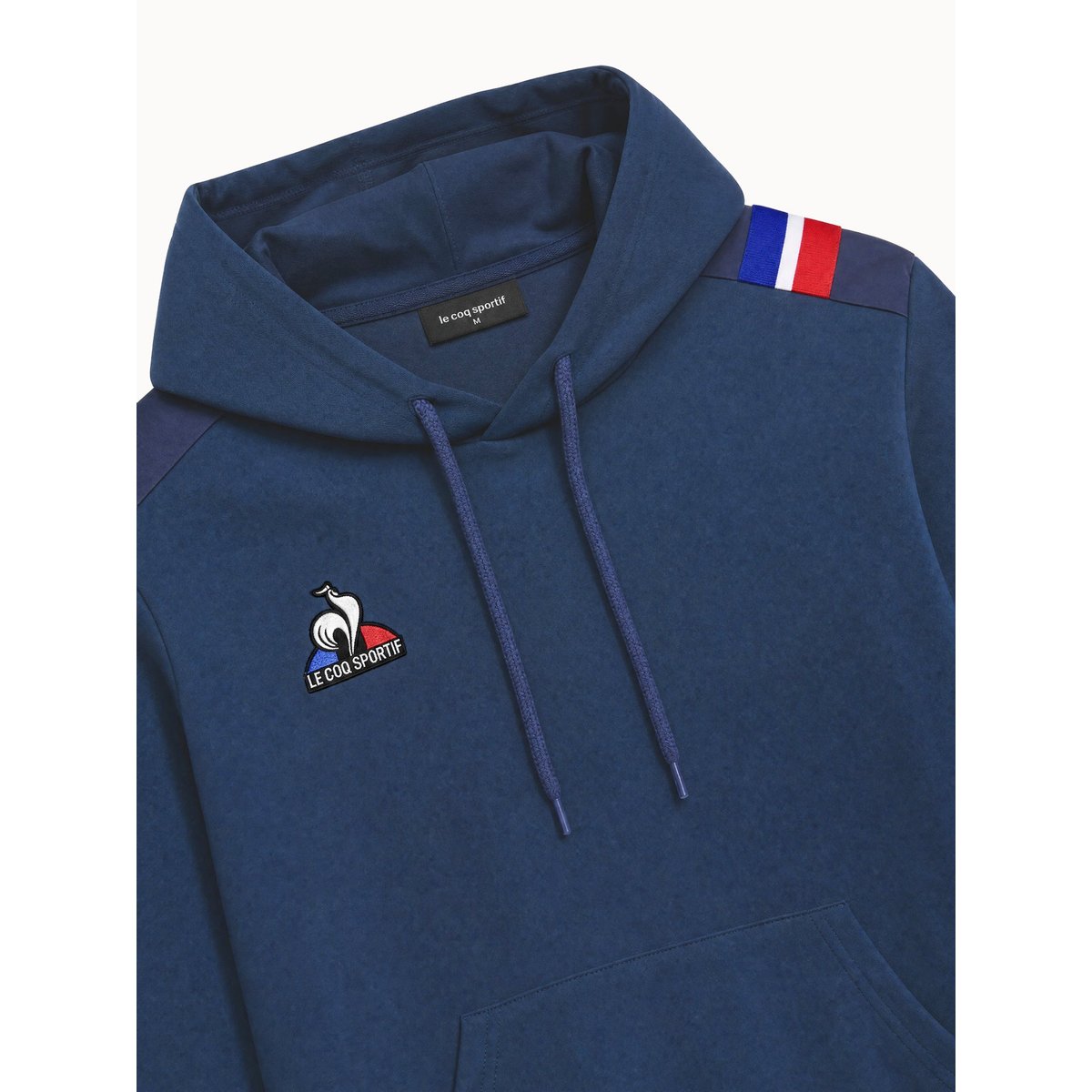 Sweat à capuche bleu, LE COQ SPORTIF