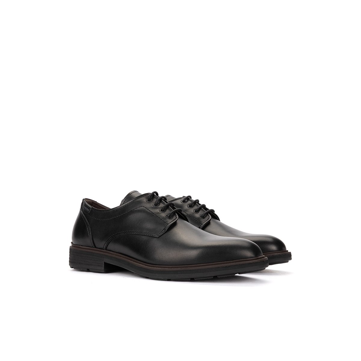 Chaussures à lacets cuir Pamplona black, PIKOLINOS