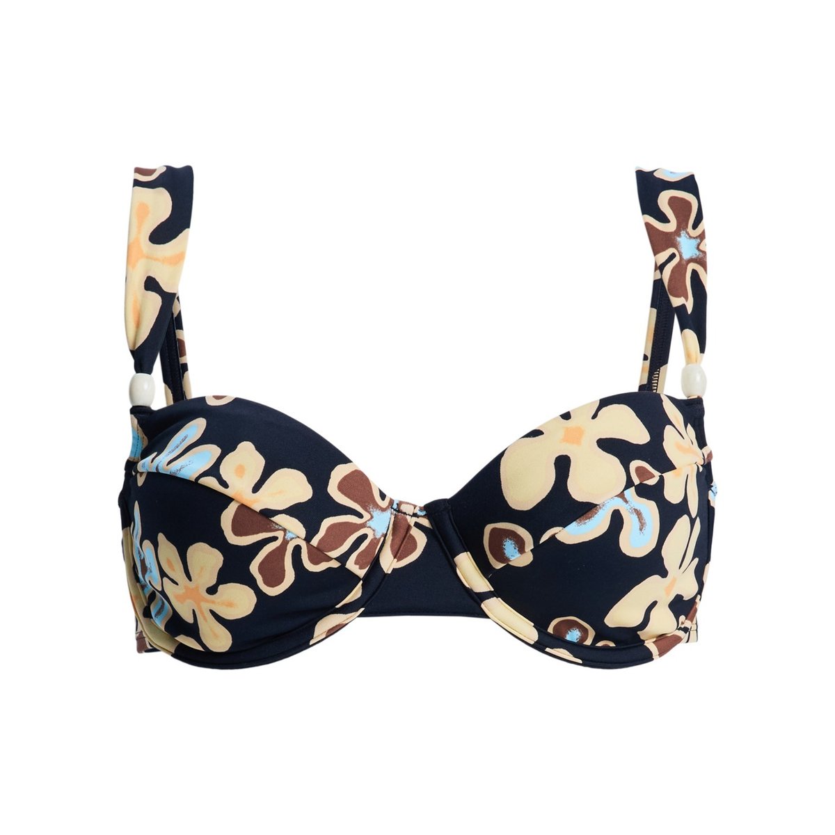 Haut de maillot de bain bikini à armatures NOSTALGIC FEEL UNDERWIRE DCUP. noir anthracite nostalgic feels ful, ROXY