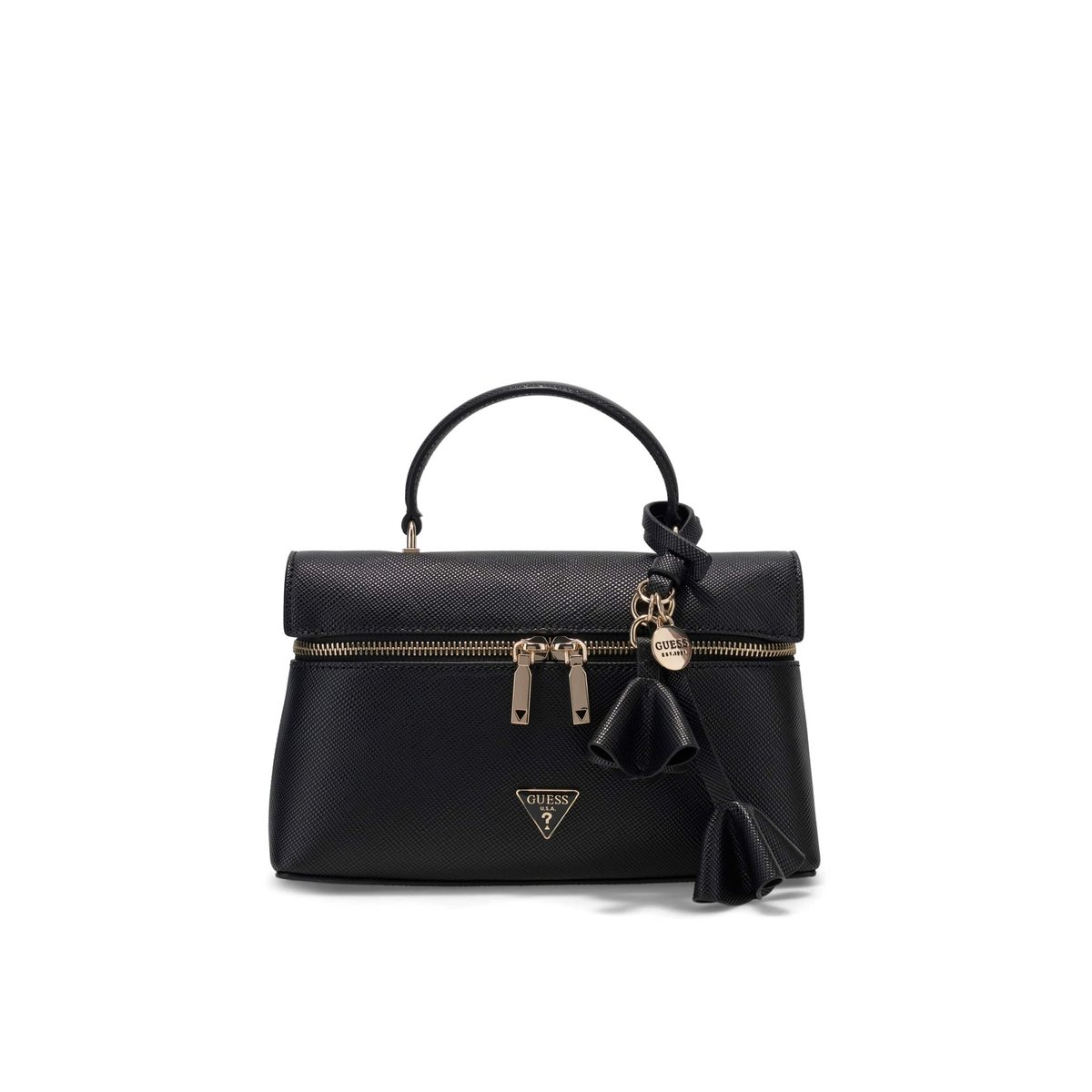Mini Sac Danielle Canister noir, GUESS