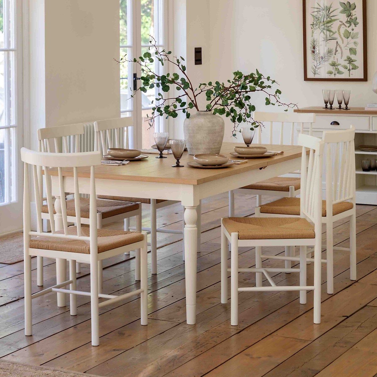 Ende Extendable Dining Table (Seats 6) off-white, ÉDITÉ