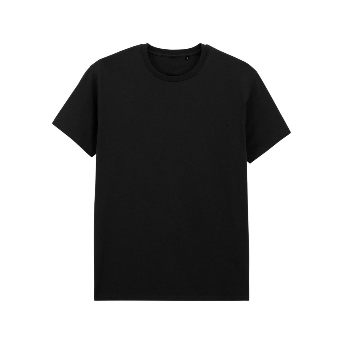 T-shirt manches courtes en coton noir, GILDAN