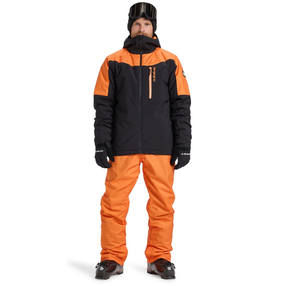 Veste de snow technique TITANO marron almond, QUIKSILVER