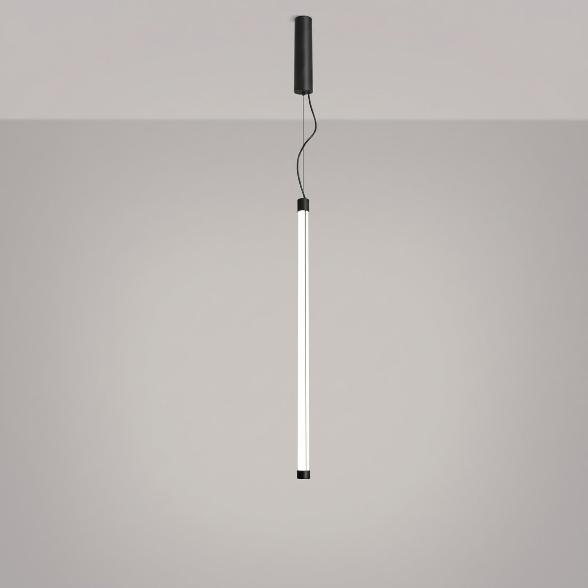 Suspension Acier Noir LED 1 Trang noir, EDEN