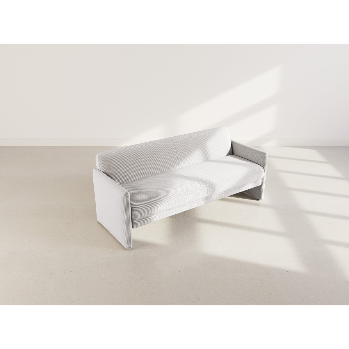 Canapé Clic-clac en  3 places - MATHIS gris, BEST MOBILIER