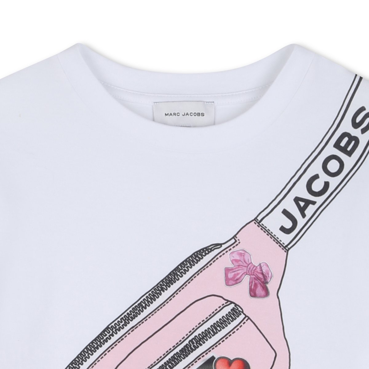 T-shirt à manches courtes blanc, MARC JACOBS