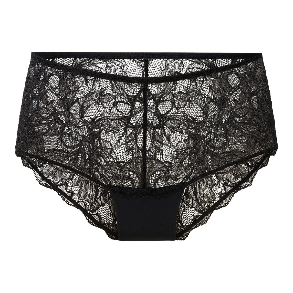 Shorty en dentelle noir, LINGADORE