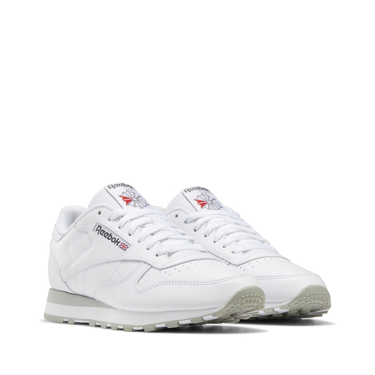 Baskets Cuir Classic Leather blanc, REEBOK CLASSICS