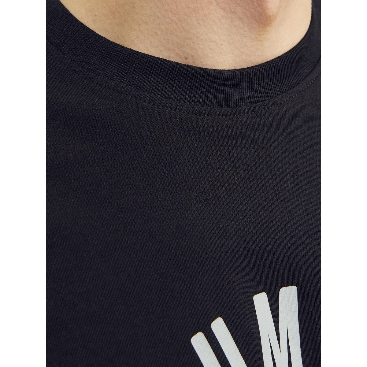 T-Shirt noire - black, JACK & JONES