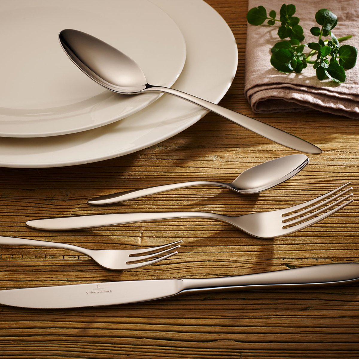 Ménagère 30Pcs. ANNALENA argent/platine, VILLEROY & BOCH