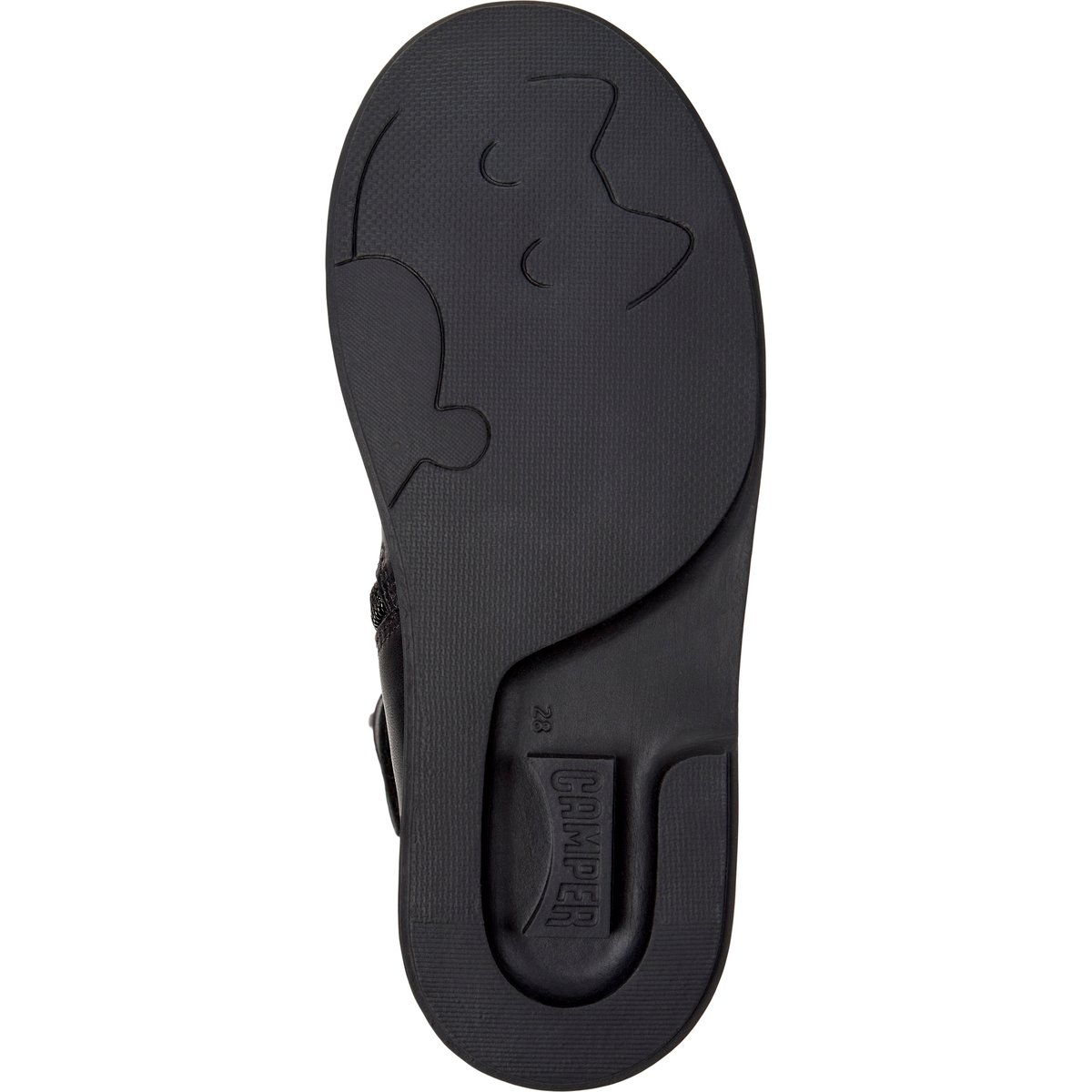 Bottines Duet Twins noir, CAMPER