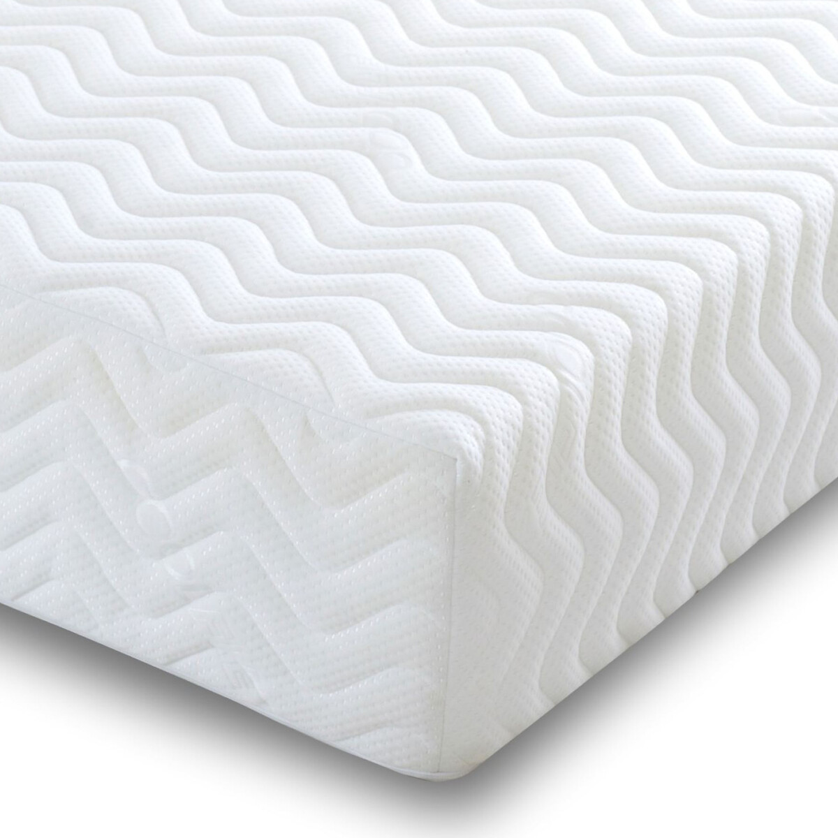 Kids Memory Mattress with Triple Foam Layers with OEKO-TEX Fabric white, ASPIRE