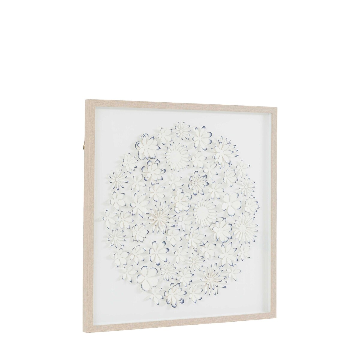 68cm Unfurling Petals Framed Art white, ÉDITÉ