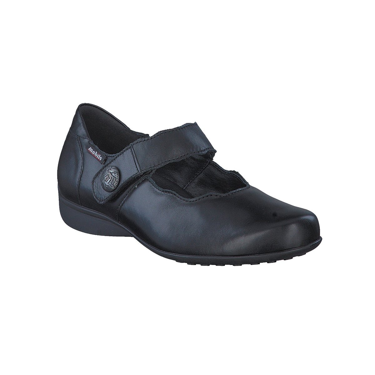 Ballerines en cuir FLORA noir p5131, MEPHISTO