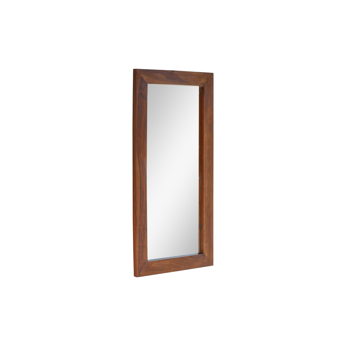 Miroir en Palissandre massif, KWARTO marron, TIKAMOON
