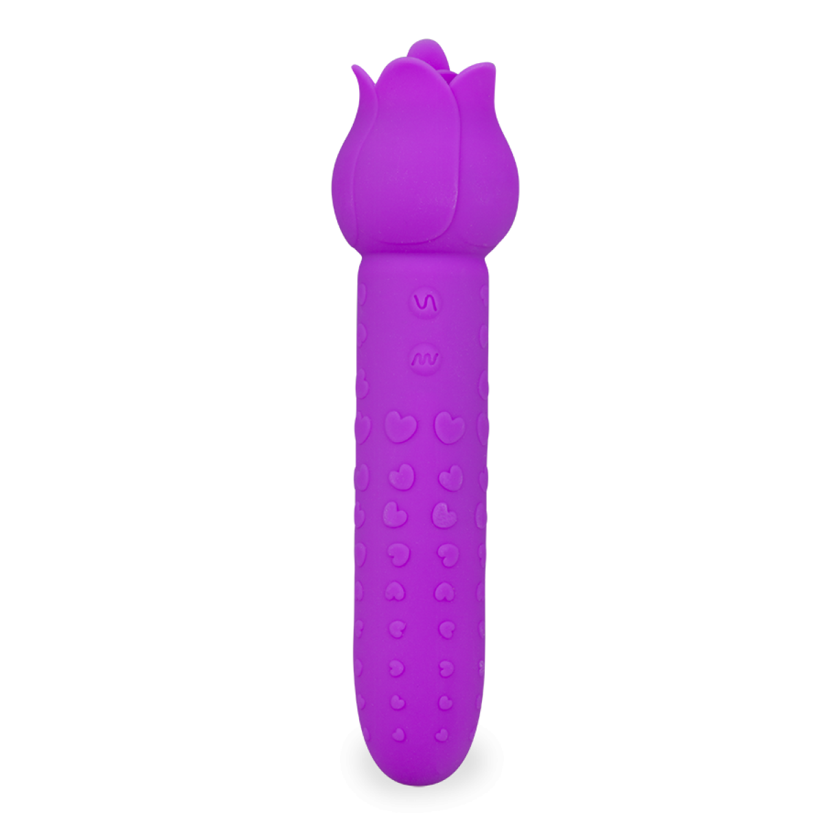 Vibromasseur puissant 2-en-1 avec stimulateur clitoridienridien Orchid violet, LOVE AND VIBES